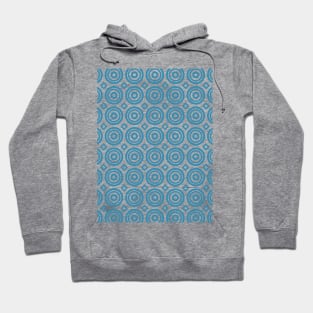 Circles and Diamonds Geometric Pattern Hoodie